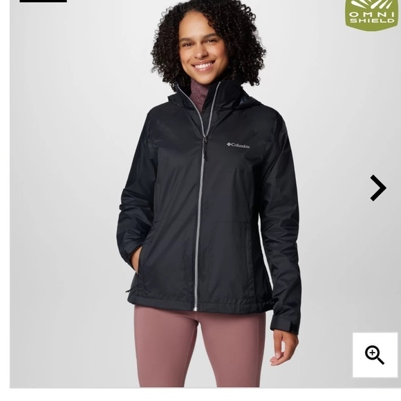 Columbia Women's Switchback Iii Jacket  Black Size Small - Picture 1 of 6